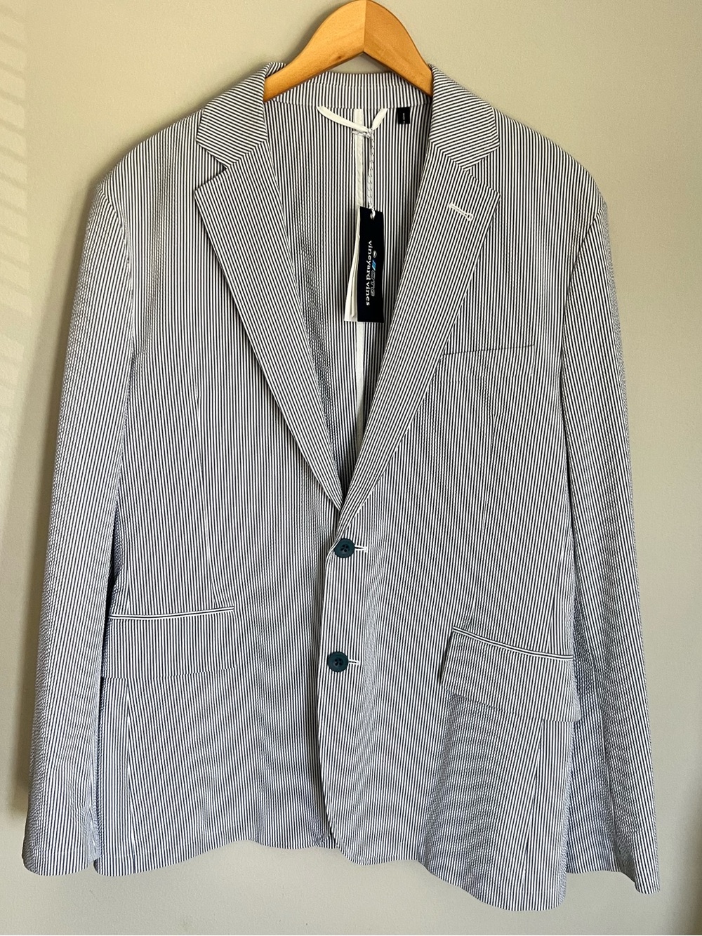 VINEYARD VINES Men’s Seersucker On The Go Sportcoat Size 38R - Picture 5 of 10